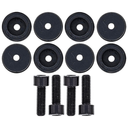 Polaris 2881992 4-Seat Extreme Kick-Out Black Steel Rock Sliders 4 General 1000