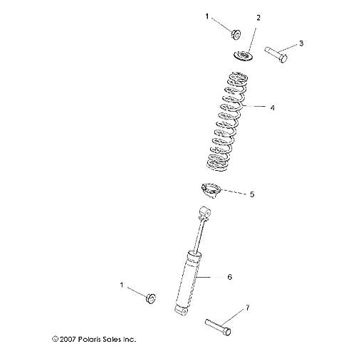 
                      
                        Polaris RZR Compression Spring 100#, Rear, Genuine OEM Part 7043091-385, Qty 1
                      
                    