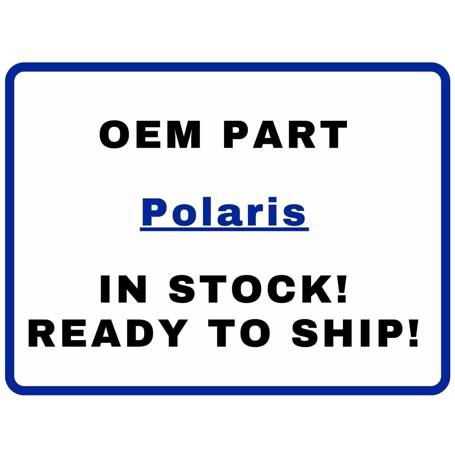 Polaris Off Road Plug Glow, Genuine OEM Part 3070664, Qty 1