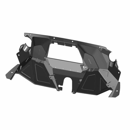 Polaris RZR IP Panel, Upper, Gloss Black, Genuine OEM Part 5453963-070, Qty 1