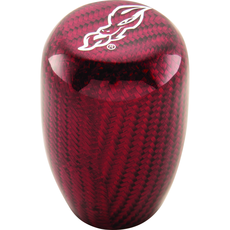 DragonFire Racing Shift Knob Short- Red Carbon Fiber