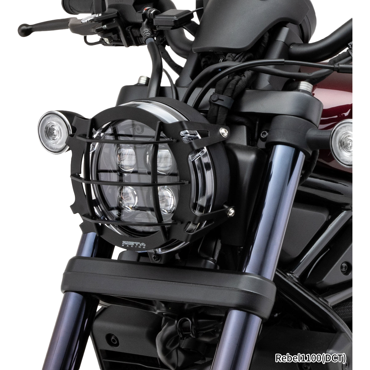 Headlight Guard Black Hon