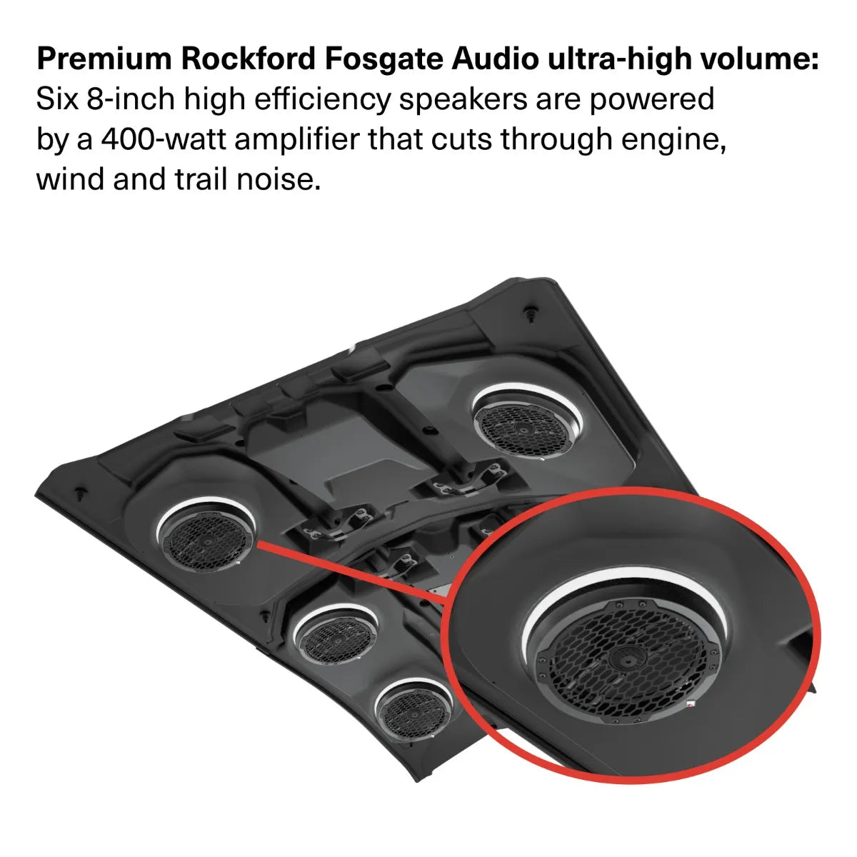 Can-Am Maverick X3 MAX Audio Roof - Level 4 715010099