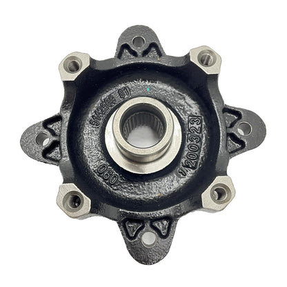Polaris Ranger Front Wheel Hub, Medium Gloss Black, Genuine OEM Part 5137659-067, Qty 1