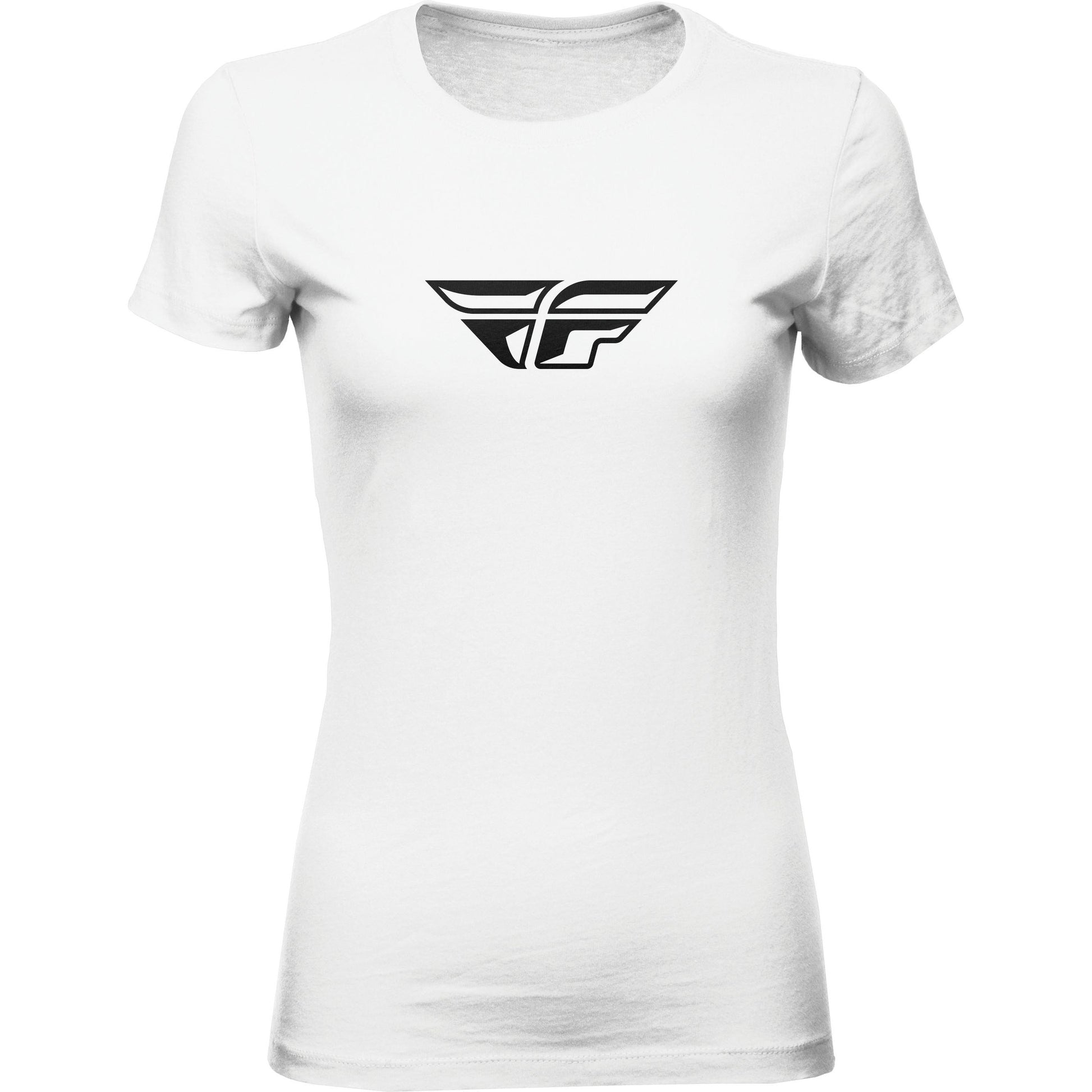 Women's Fly F Wing Tee White 2x
