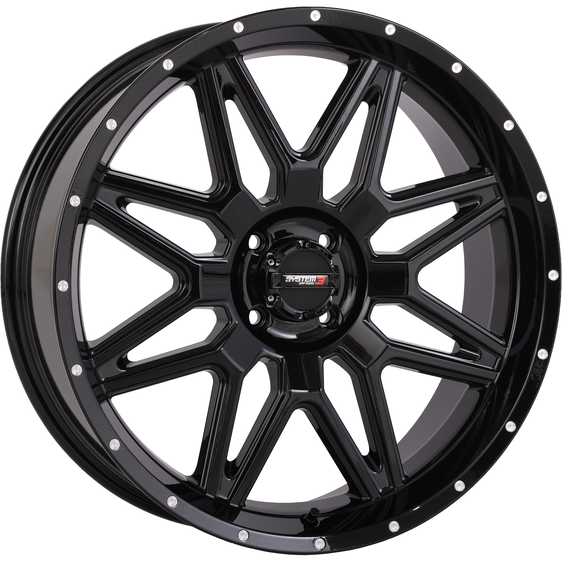 St7 Wheel 20x7 4+3 (+10mm) 4/110 Gloss Black