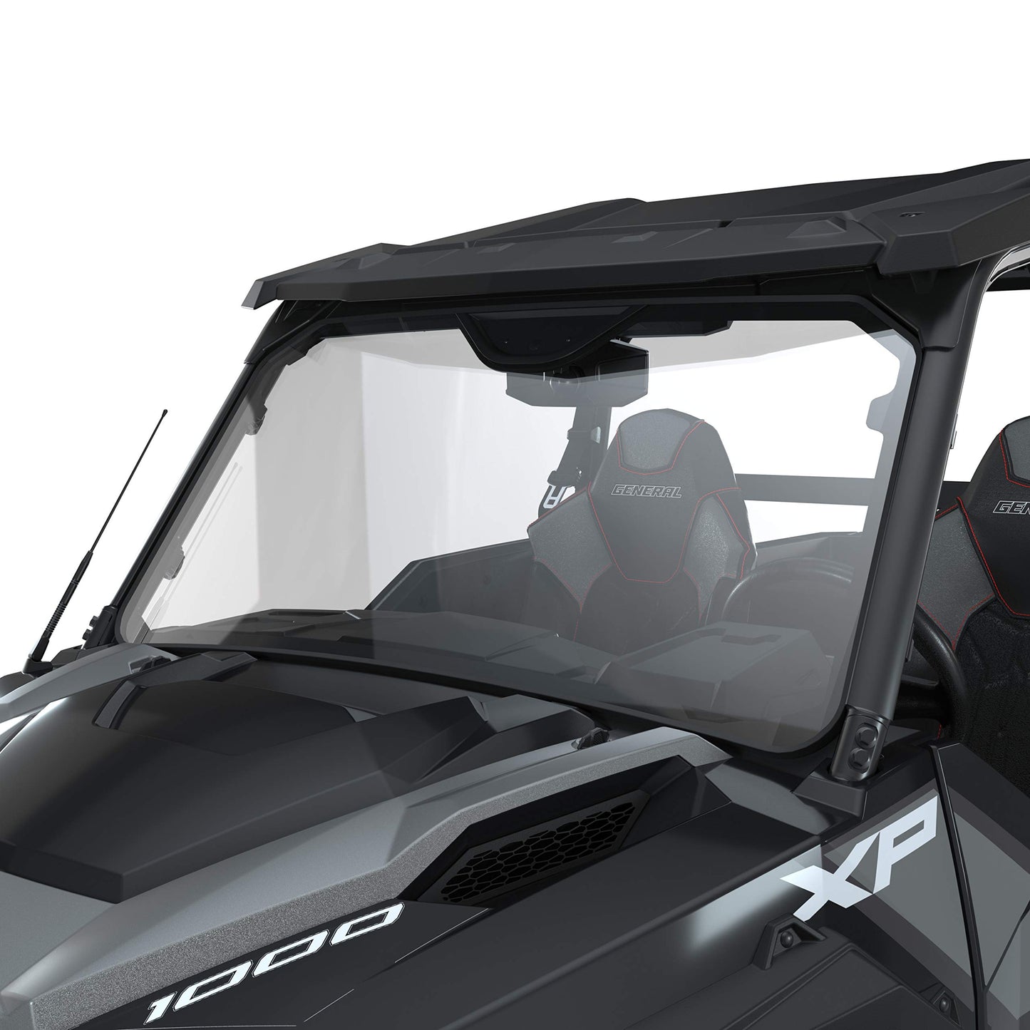 Polaris Ranger Lock & Ride Full Windshield - Glass