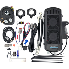 Side Mount Oil Cooler Tc Touring `09 16  Gloss Blk