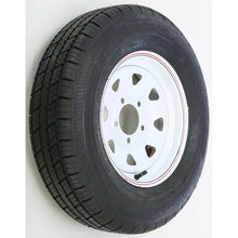 Trailer Tire And Wheel Assembly White