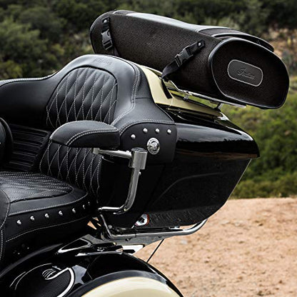 Genuine Indian Motorcycle Trunk Rack Bag Black - 2881757-01