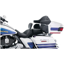 Mustang 93-13 Harley FL Touring Extended Arm Wrap w/Studs - Black