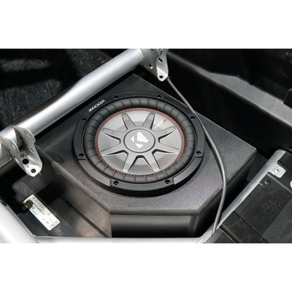 Can-Am® X3 Low Profile Front Passenger Side 10” Sub Box Enclosure – Unloaded | UTVS-X3-ENC-LP-FPASS