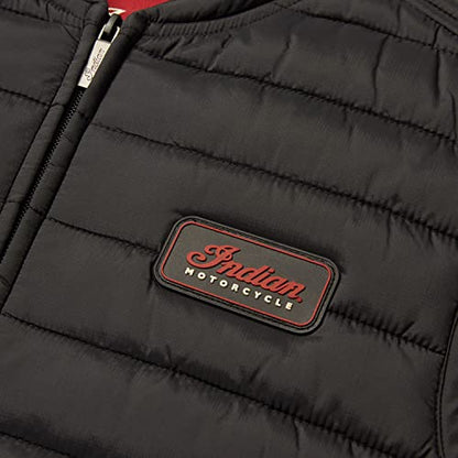 Indian Motorcycle Men's Clayton Thermo Vest, Black - L - 283318606
