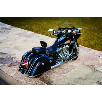 Kuryakyn Saddlebag Top Trim Indian Chrome