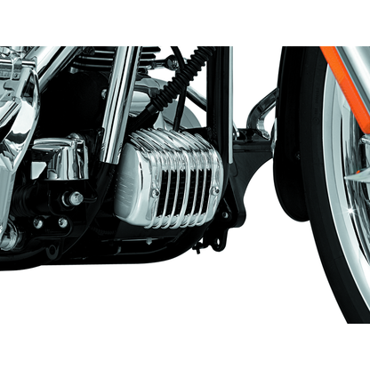 Kuryakyn Regulator Cover  01-17 Softail Chrome