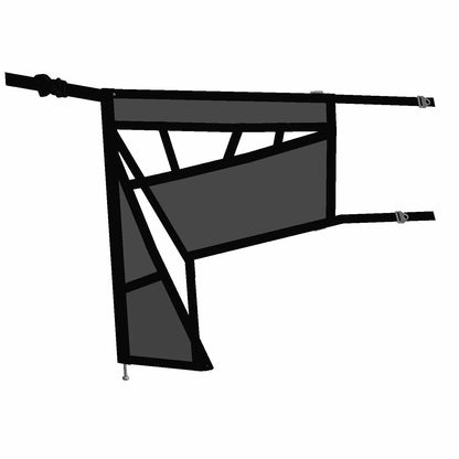 Polaris Ranger Rear Side Net, Genuine OEM Part 2686325, Qty 1