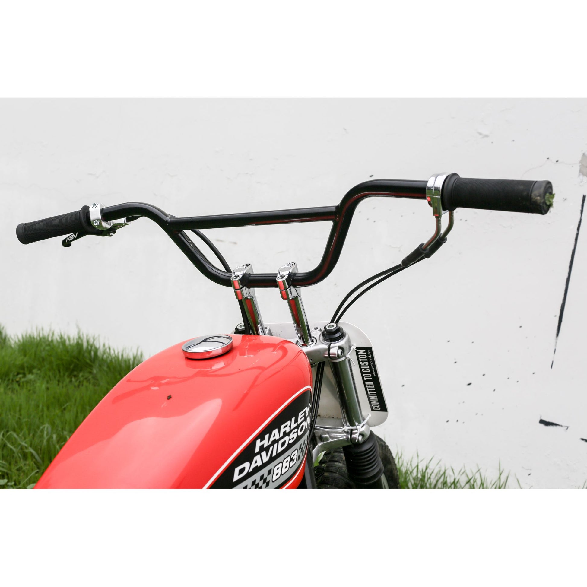 Scrambler Bar 1" Black