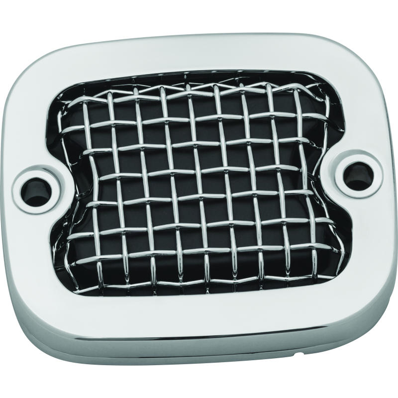 Kuryakyn Mesh Master Cylinder Cover Brk Chrome