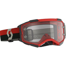 Fury Goggle Red/Black Clear Works Lens