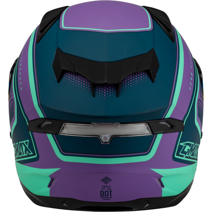 Ff 98 Aftershock Helmet Matte Purple/Blue Sm