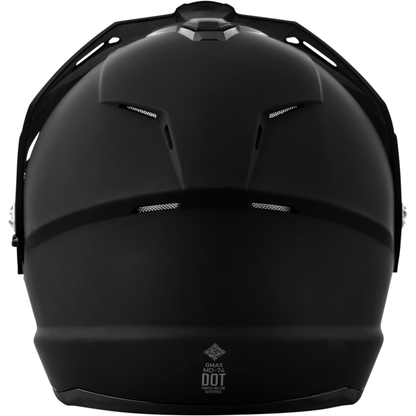Md 74 Solid Helmets Matte Black Md