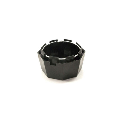 Polaris ATV Hub Cover, Matte Black, Genuine OEM Part 5451374-458, Qty 1