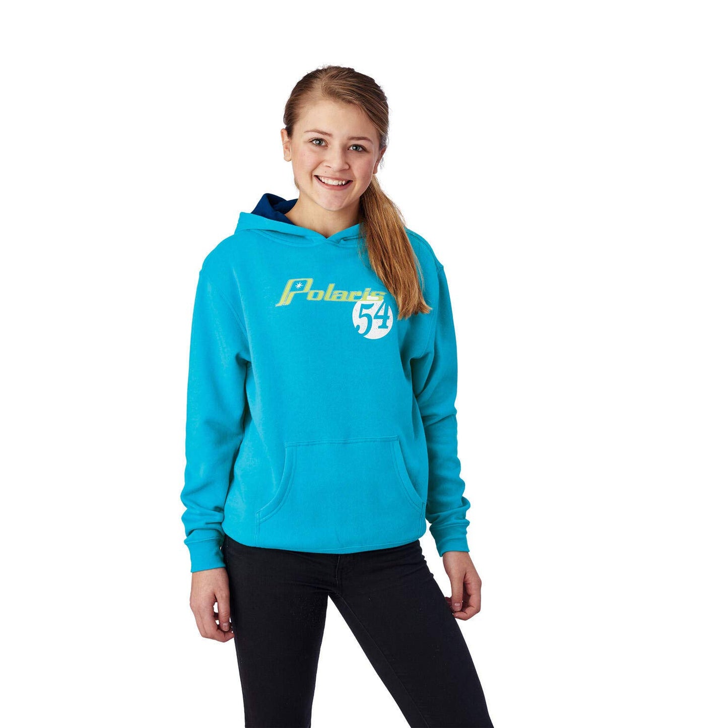 Polaris ATV Youth Retro Hoodie Sweatshirt Logo - M