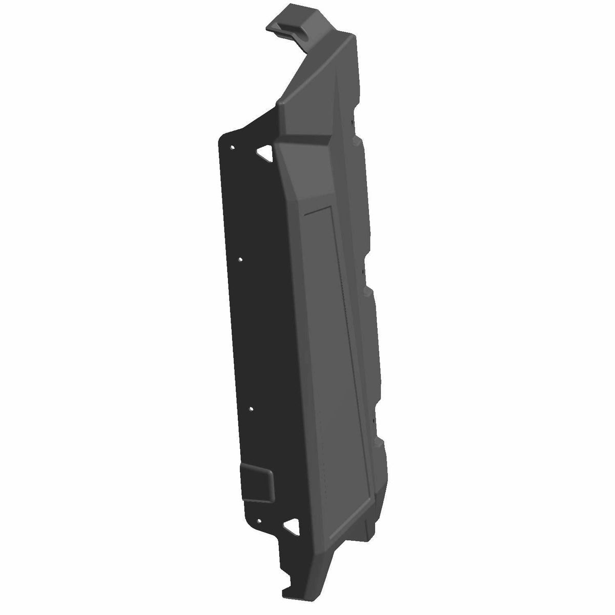 Polaris Ranger Left Hand Short Box Panel, Gloss Black, Genuine OEM Part 5439111-070, Qty 1