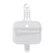 Front Number Plate White