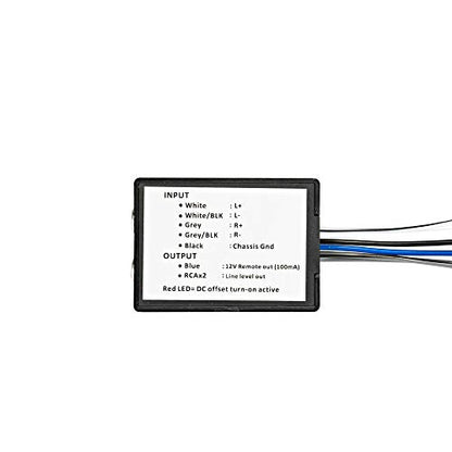 Kicker 46KISLOC2 K-Series Stereo Line-Output Converter w/Remote Turn-On Output