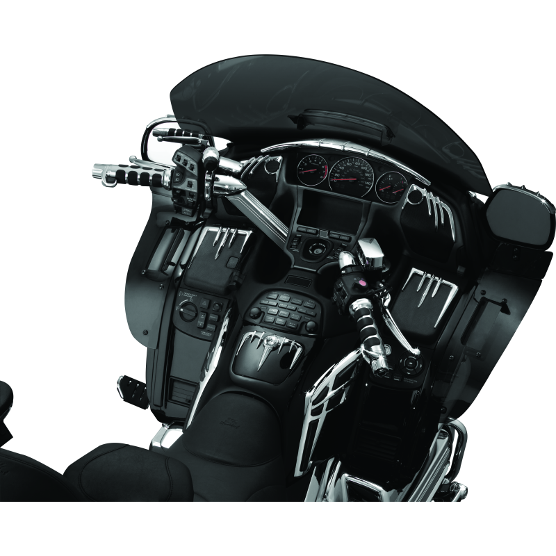 Kuryakyn ISO Grips For GL1800 With Heated Grips Chrome