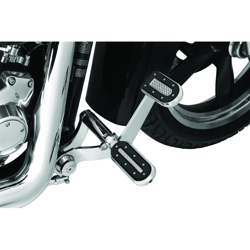 Kuryakyn Heavy Industry Brake Pedal 84-17 FX Models Chrome