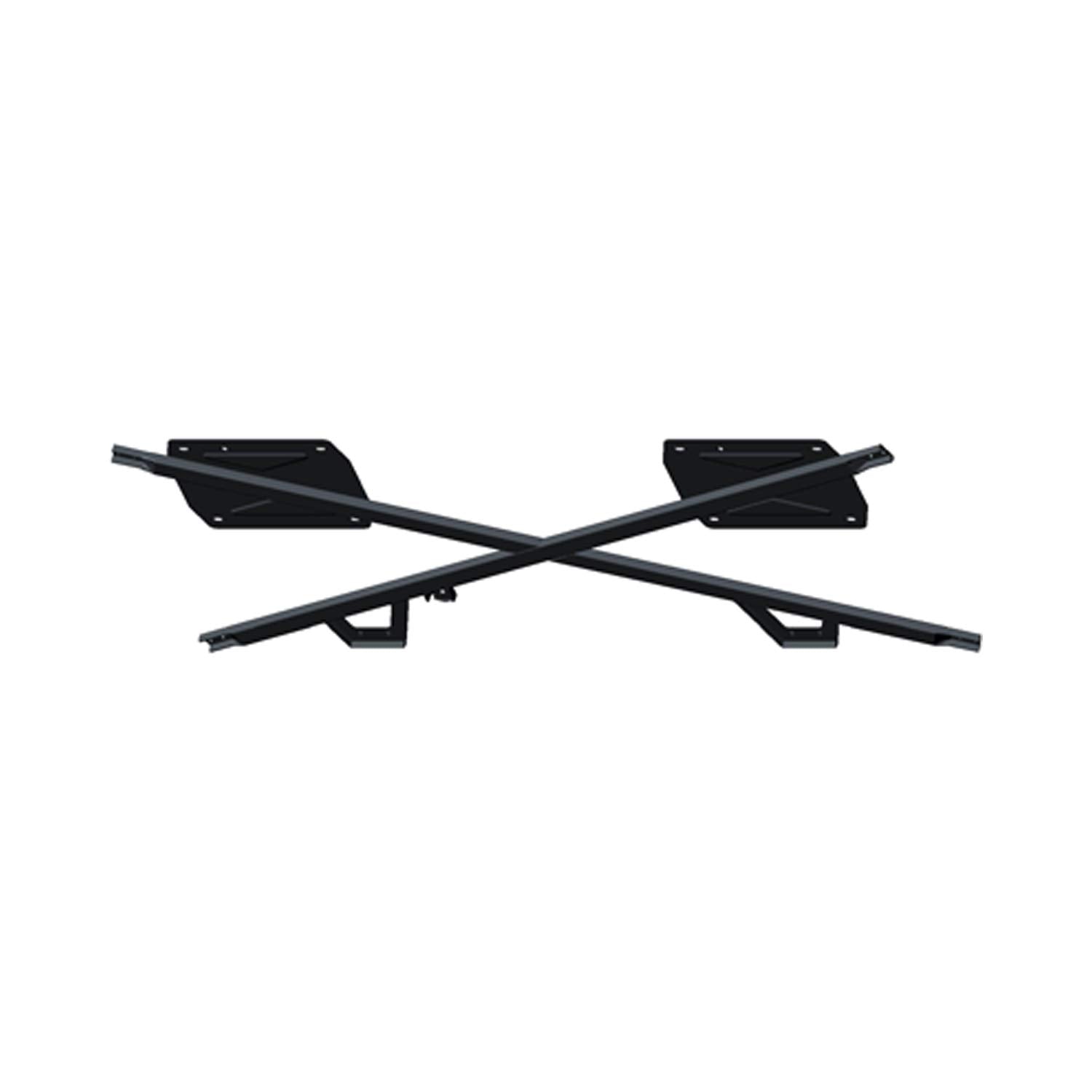 Polaris Ranger Cab Frame Weld, Cross, Matte Black, Genuine OEM Part 1019940-458, Qty 1