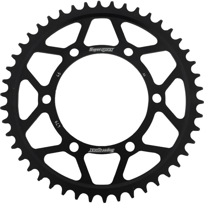 Rear Sprocket Steel 46t 530 Blk Yam