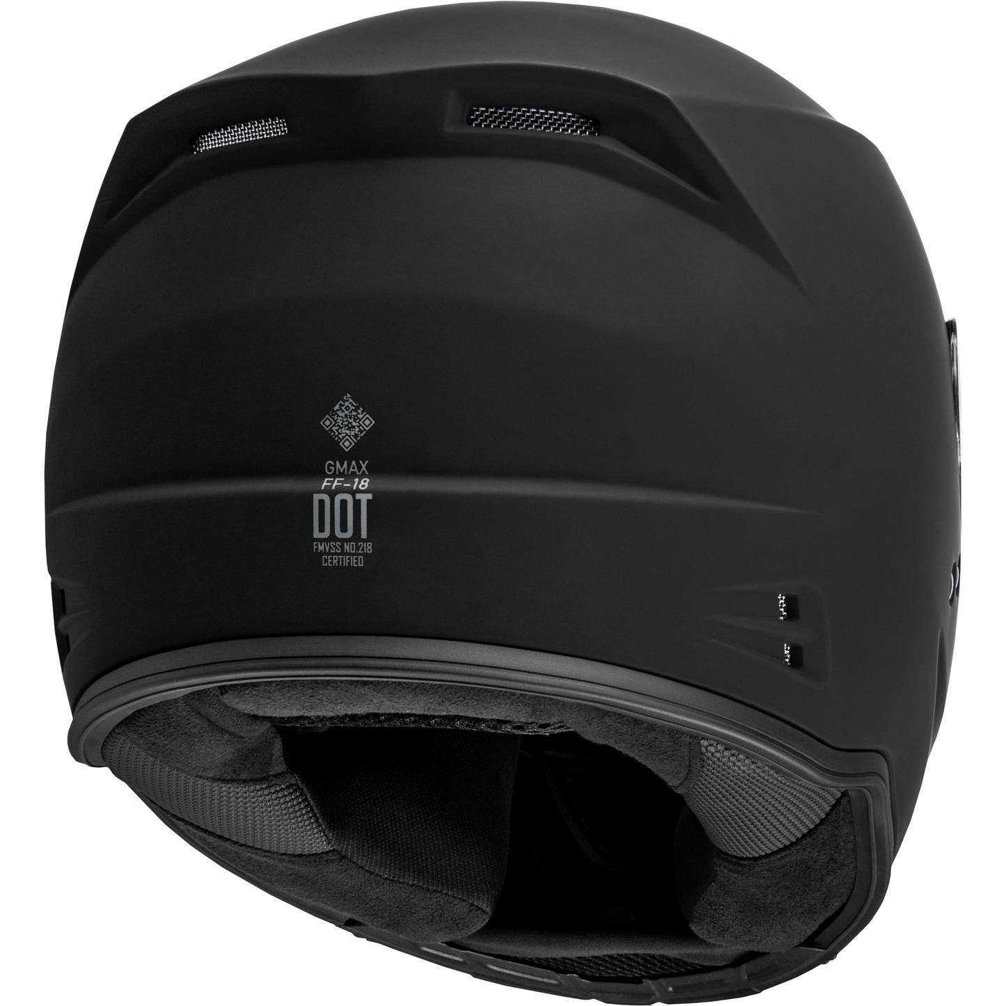 Ff 18 Solid Helmets Matte Black Md