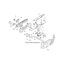 Polaris Ranger Panel Switch Heater, Genuine OEM Part 2412947, Qty 1