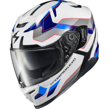 Exo T520 Full Face Helmet Zuse White/Blue Sm