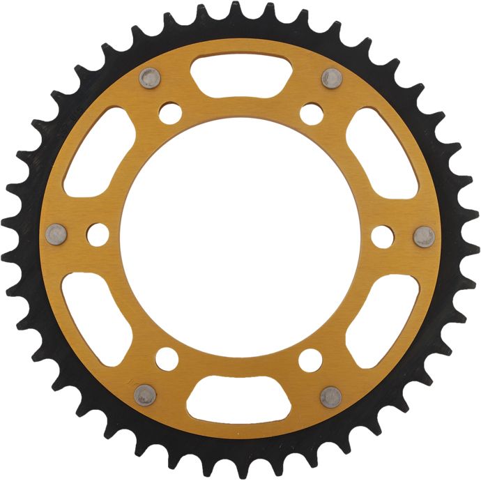 Rear Stealth Sprocket Alu/Stl 42t 520 Gld Hon/Kaw