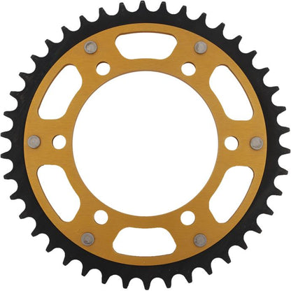 Rear Stealth Sprocket Alu/Stl 42t 520 Gld Hon/Kaw