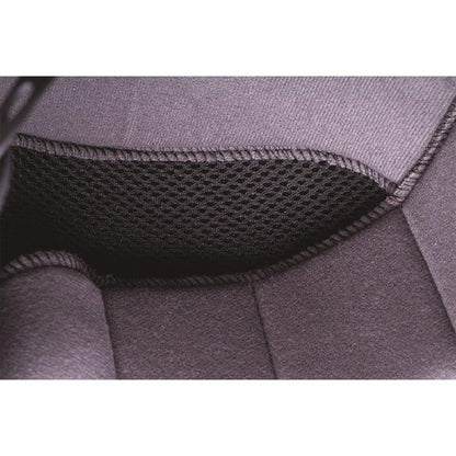 Indian Motorcycle Half Helmet with Gray Stripe, Black - M - 286963403