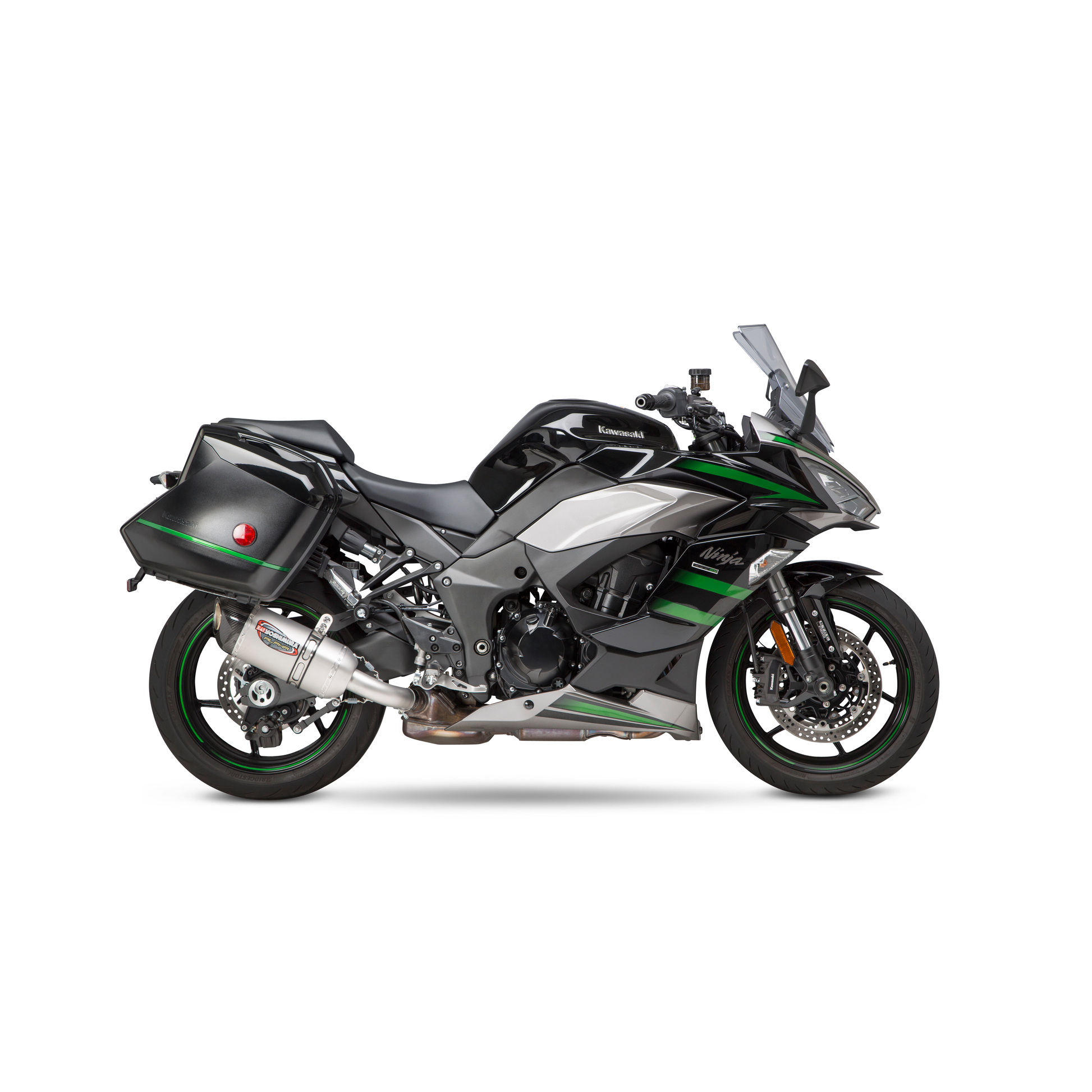 Exhaust Street Alpha Slip On Ss/Ss Kaw