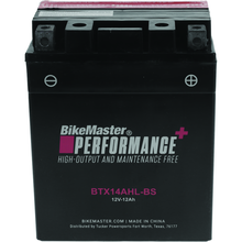 BikeMaster Battery - BTX14AHL-BS