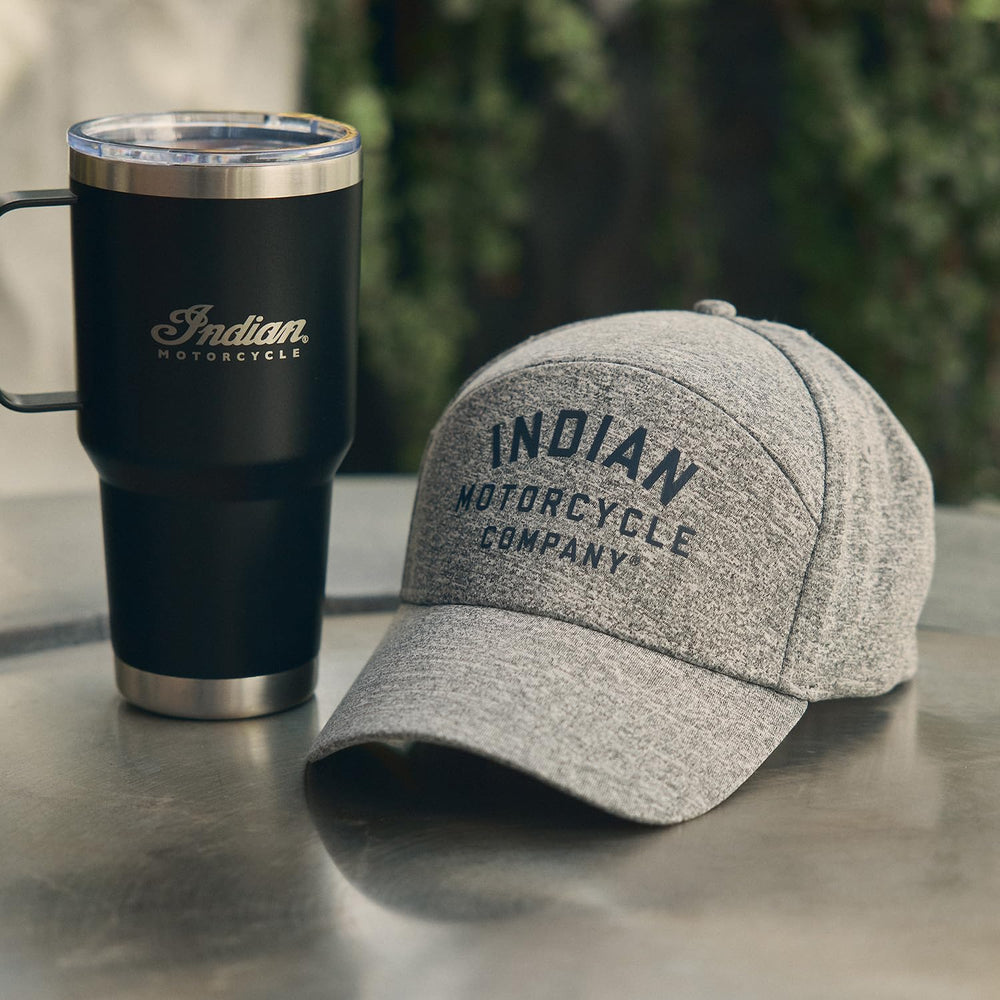 
                      
                        Indian Motorcycle Logo Print Performance Cap, Gray
                      
                    