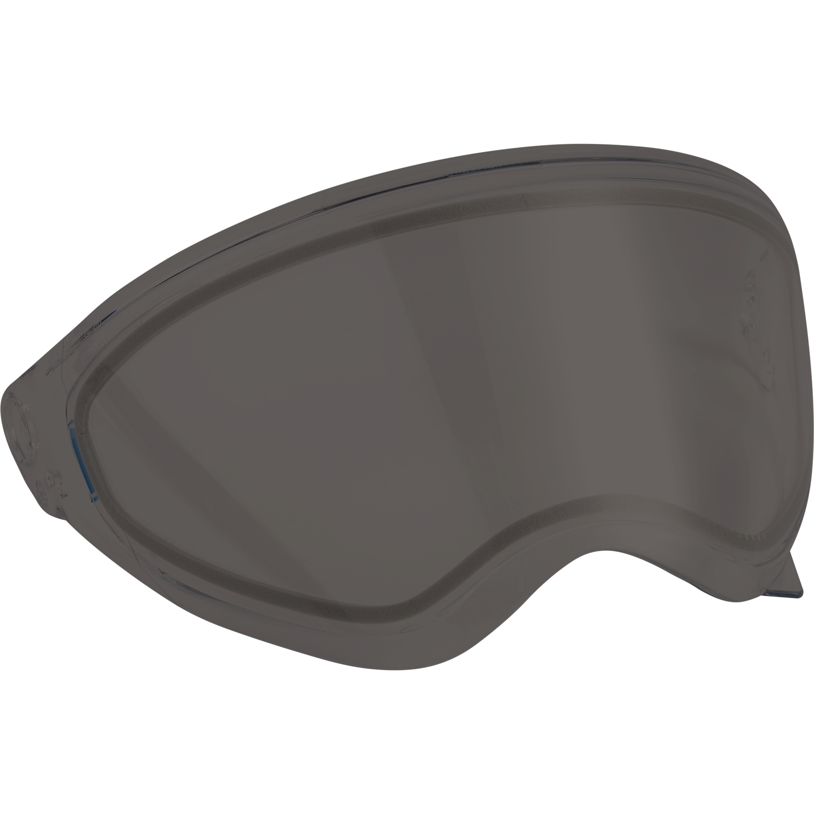 Trekker Helmet Face Shield Dual Pane Smoke
