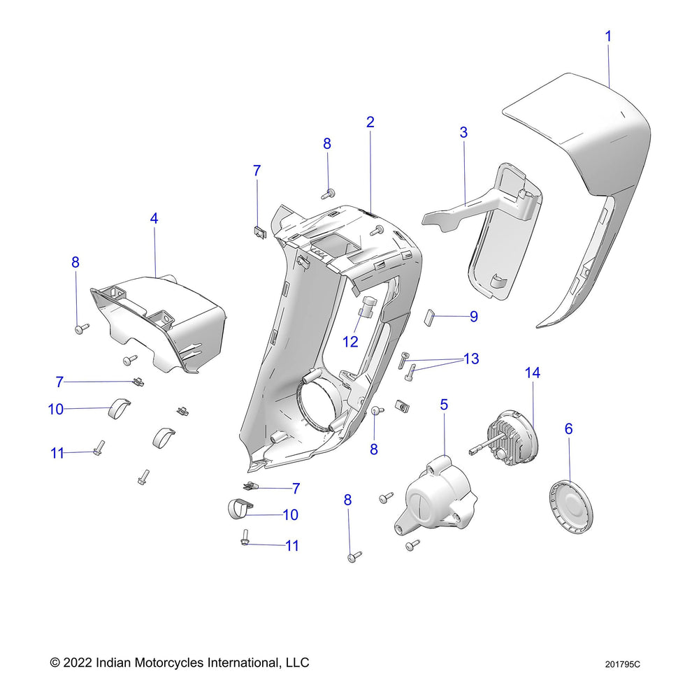 
                      
                        Victory Motorcycles Indian Motorcycle Friction Hinge, Large, Genuine OEM Part 7081717, Qty 1
                      
                    