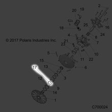 Polaris Ranger Clutch Washer, Genuine OEM Part 7556984, Qty 1