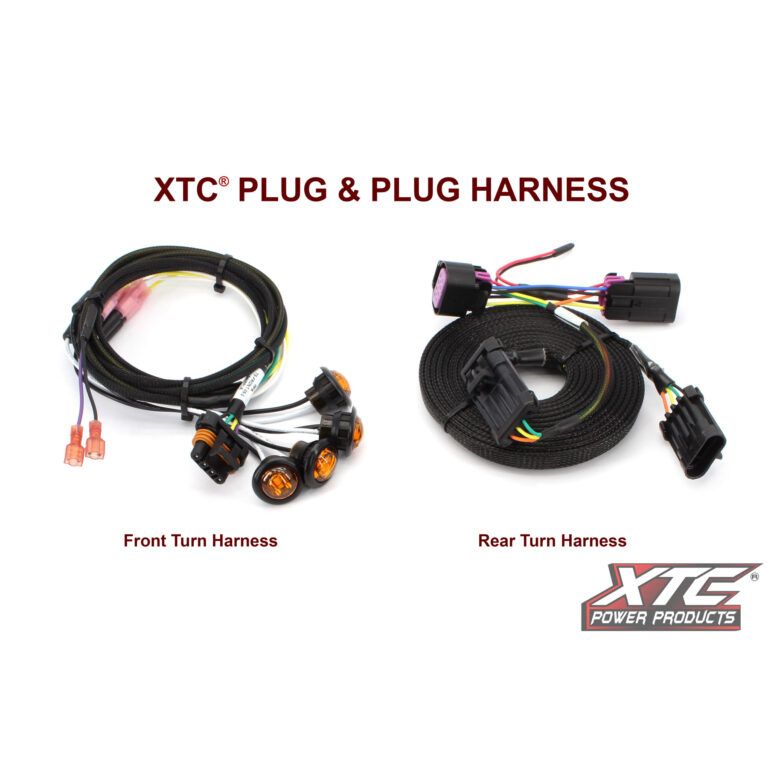 Auto Turn Signal Kit W/ Billet Lever And Front Drl Lights Pol