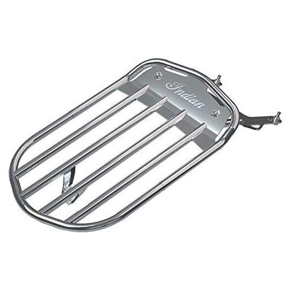 Genuine Indian Motorcycle Pinnacle Solo Luggage Rack - 2885004-156 Chrome
