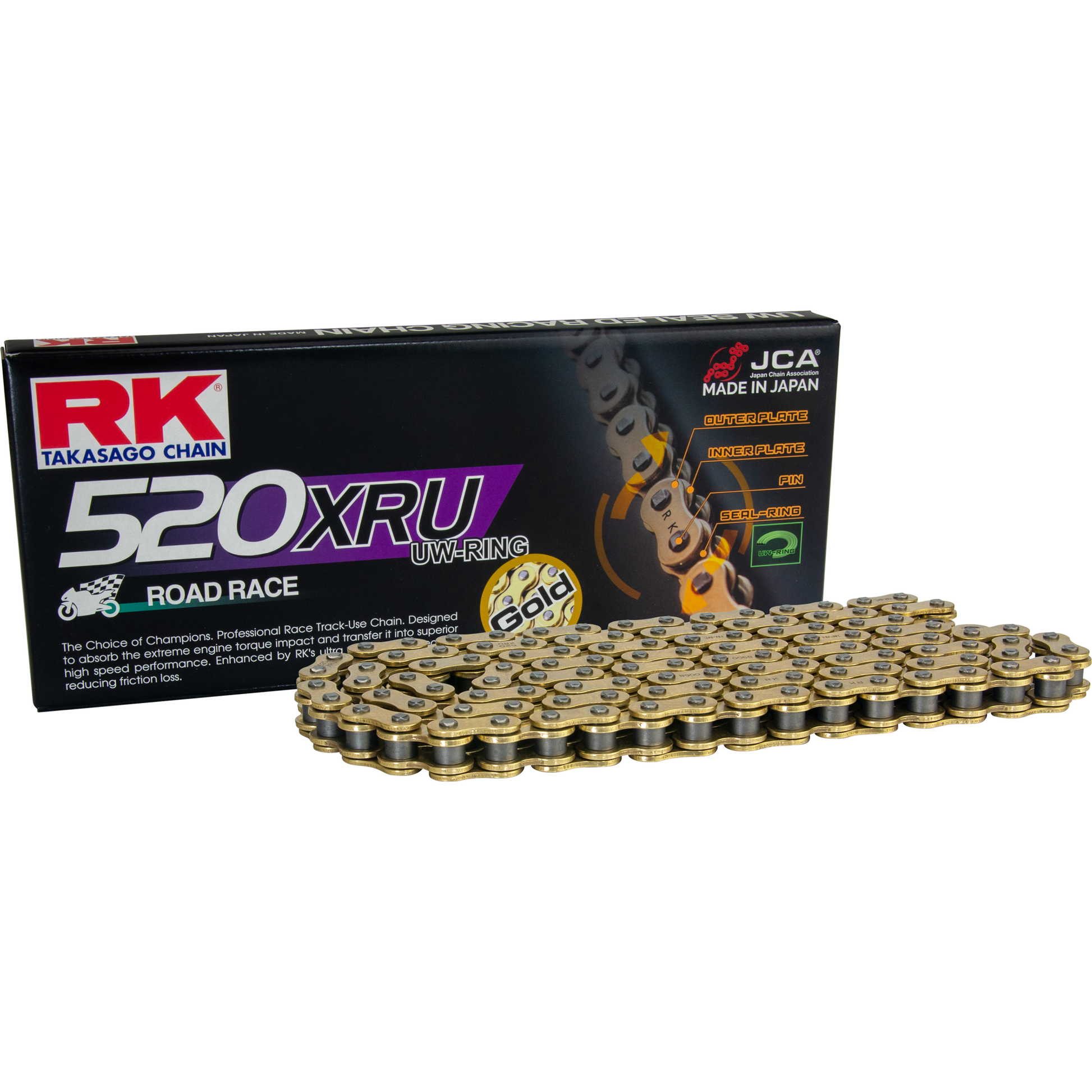 Gb520xru Drive Chain Gold 520 X 124
