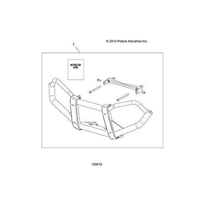 Polaris ATV Touring XP Front Brushguard